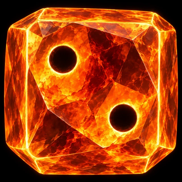 A two of a die